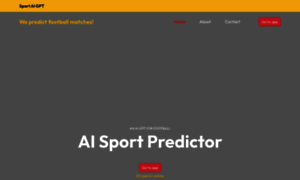 Aisportpredictor.com thumbnail