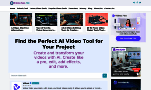 Aivideotoolspro.com thumbnail