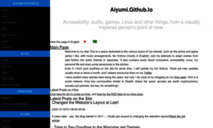 Aiyumi.github.io thumbnail