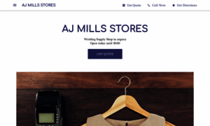 Aj-mills-stores.business.site thumbnail