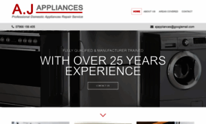 Ajappliances.co.uk thumbnail