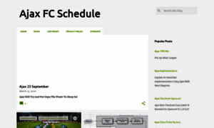 Ajaxfcschedule.blogspot.com thumbnail