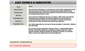 Ajaychawlaassociates.icai.org.in thumbnail