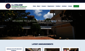 Ajcollege.in thumbnail