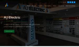 Ajelectric.com.mt thumbnail