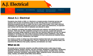 Ajelectrical.co.za thumbnail