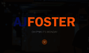 Ajfostercomedy.com thumbnail