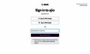 Ajio.slack.com thumbnail