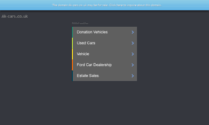 Ak-cars.co.uk thumbnail