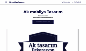 Ak-mobilya-tasarm.business.site thumbnail