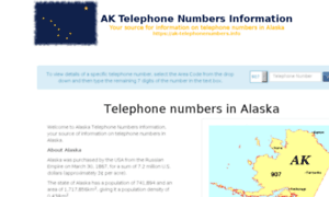 Ak-telephonenumbers.info thumbnail