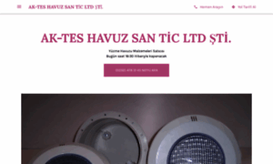 Ak-tes-havuz-san-tic-ltd-sti.business.site thumbnail