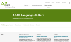 Akad-language.ch thumbnail