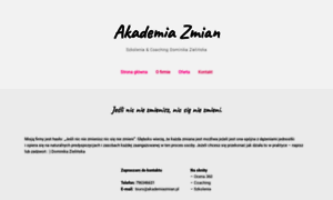 Akademiazmian.pl thumbnail