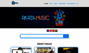 Akadi-music.com thumbnail