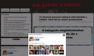 Akarod-tudni.com thumbnail