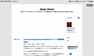 Akataworks.hatenadiary.jp thumbnail