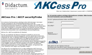 Akcesspro-securityprobe.de thumbnail