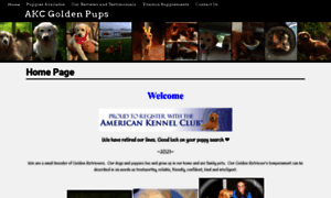 Akcgoldenpups.com thumbnail