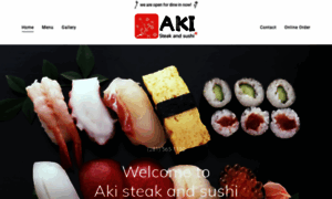 Akisteakandsushi.com thumbnail