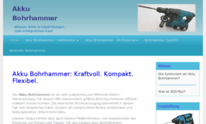 Akku-bohrhammer-info.de thumbnail