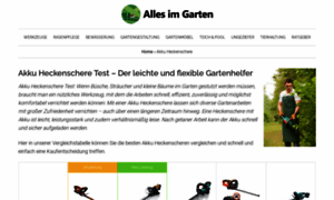 Akkuheckenscheretest.net thumbnail