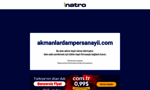 Akmanlardampersanayii.com thumbnail