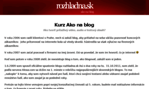 Akonablog.sk thumbnail