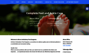 Akronambulatoryfootsurgeons.com thumbnail