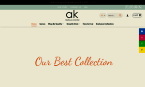 Akrutisarees.com thumbnail