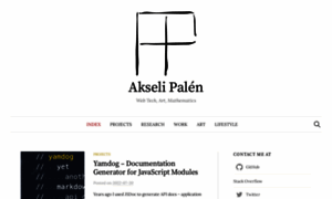 Akselipalen.com thumbnail