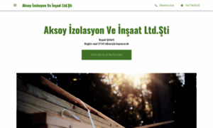 Aksoy-izolasyon-ve-insaat-ltdsti.business.site thumbnail