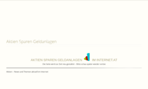 Aktien-sparen-geldanlagen.im-internet.at thumbnail