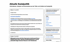 Aktuelle-sozialpolitik.blogspot.ch thumbnail