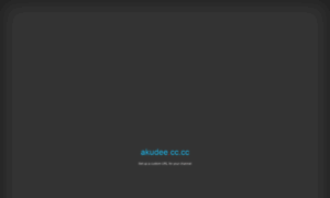 Akudee.co.cc thumbnail