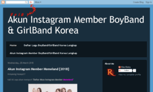 Akuninstagramgirlbandboybandkore.blogspot.com thumbnail