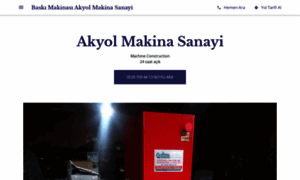 Akyolmakinasanayi.business.site thumbnail