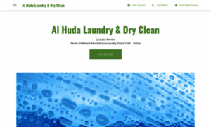 Al-huda-laundry-dry-clean.business.site thumbnail