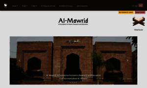 Al-mawrid.org thumbnail