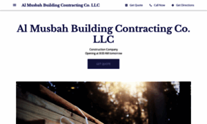 Al-musbah-building-contracting-co-llc.business.site thumbnail