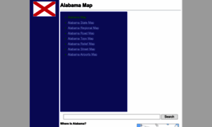 Alabama-map.org thumbnail