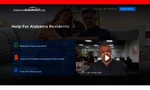 Alabamadebtrelief.org thumbnail