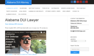 Alabamadui-attorney.com thumbnail