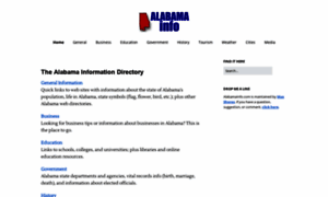 Alabamainfo.com thumbnail