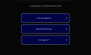 Alabamaliterarymap.org thumbnail