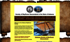 Alabamamayflowersociety.com thumbnail