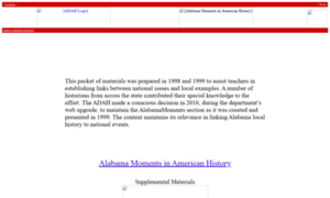 Alabamamoments.alabama.gov thumbnail