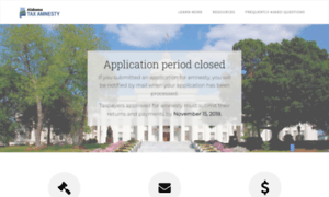 Alabamataxamnesty.com thumbnail