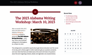 Alabamawritingworkshop.com thumbnail