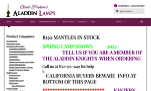 Aladdinlamps.co thumbnail